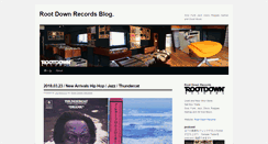 Desktop Screenshot of blog.rootdownrecords.jp